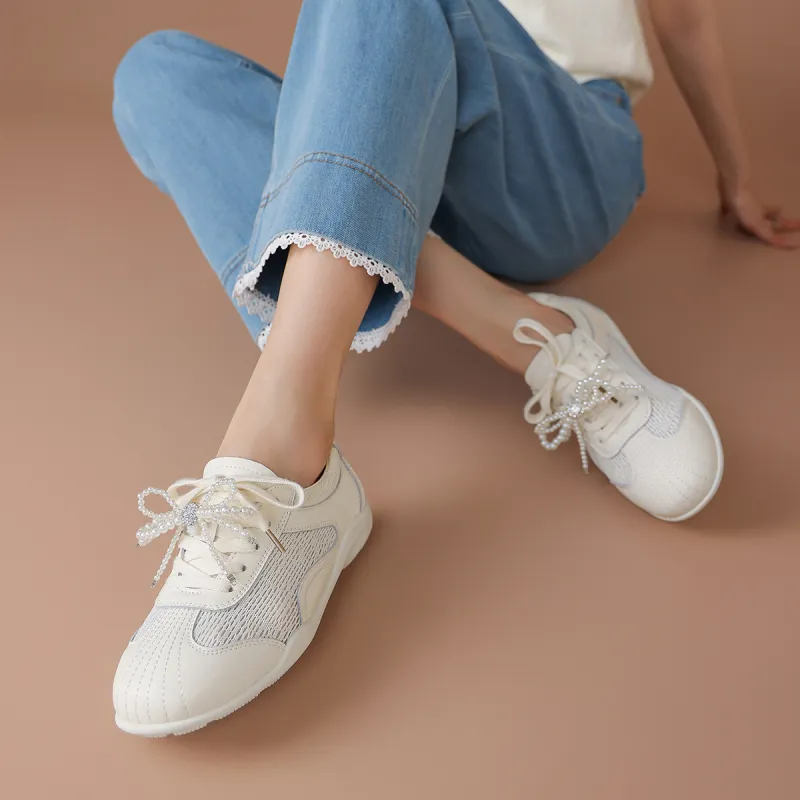 BOERDIQI German Army Trainers Breathable And Lightweight Low Top Casual Shoes Women's-2