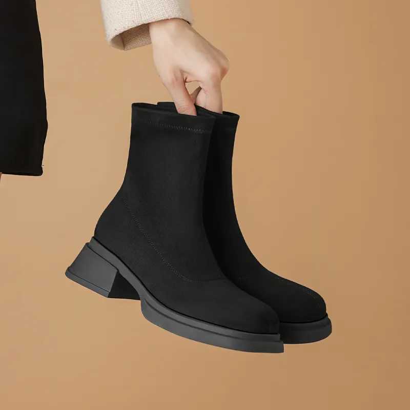 BOERDIQI Ankle Boots 5cm Women's-5