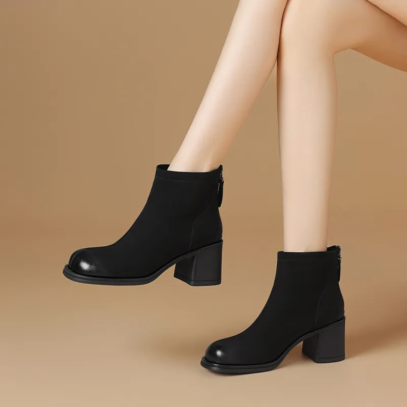 BOERDIQI Ankle Boots 6.2cm Women's-1