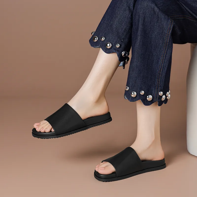 BOERDIQI Abrasion Resistant Slide Slippers Women's-1