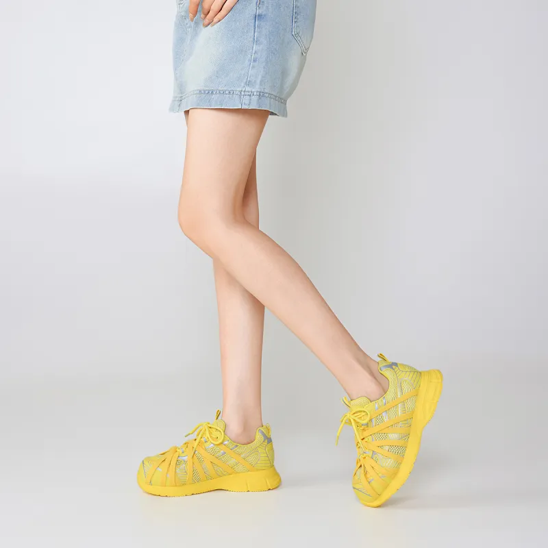 BOERDIQI Lightweight And Breathable Low Top Chunky Sneakers Women's-26