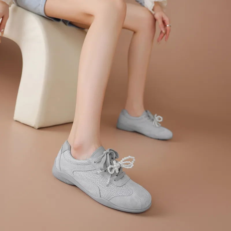 BOERDIQI German Army Trainers Breathable And Lightweight Low Top Casual Shoes Women's-11