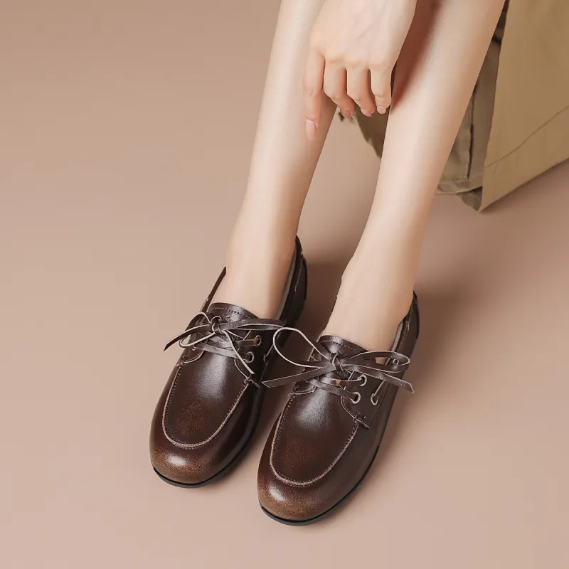 BOERDIQI Loafers Women's Brown-5