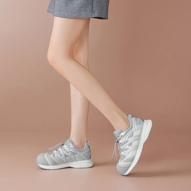 BOERDIQI Low Top Chunky Sneakers Women's-3