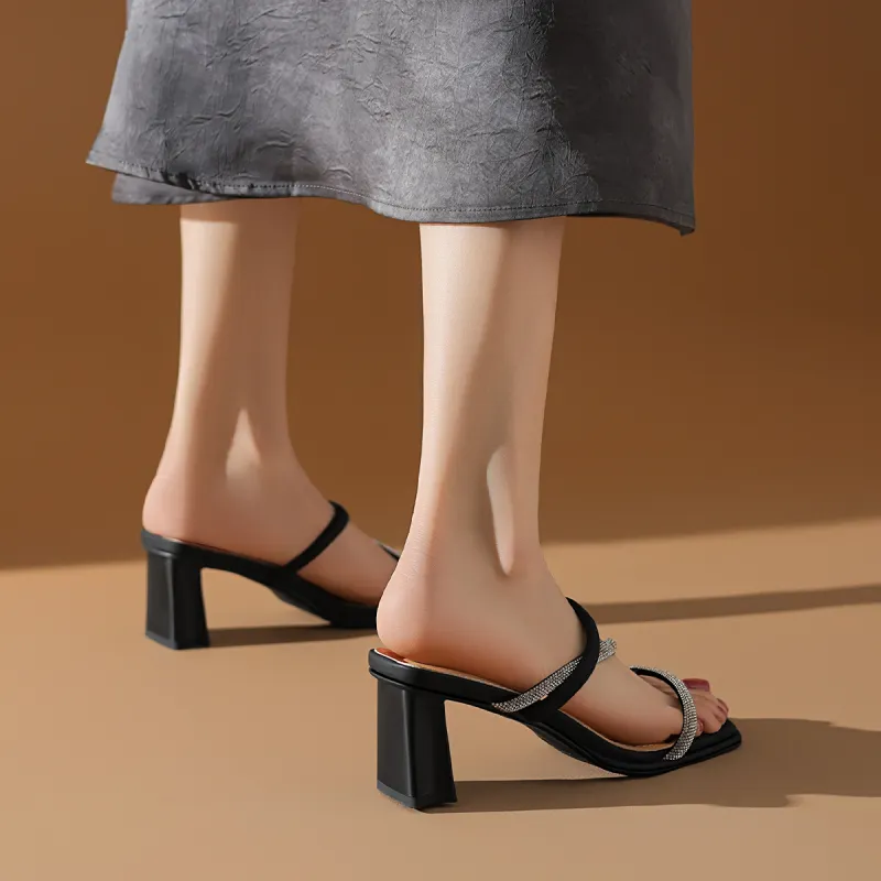 BOERDIQI Abrasion Resistant Slide Slippers Women's-5