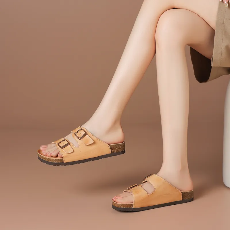 BOERDIQI Abrasion Resistant Slide Slippers Women's-8