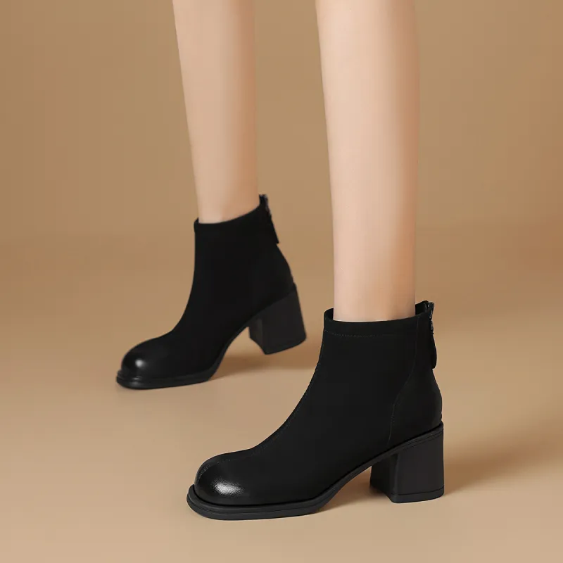 BOERDIQI Ankle Boots 6.2cm Women's-5