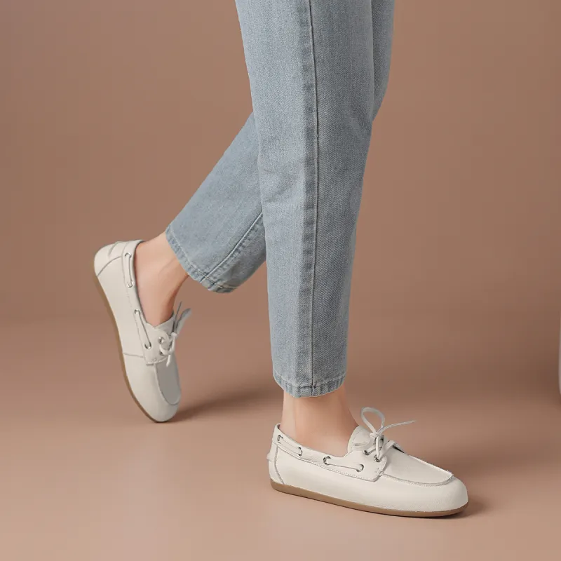 BOERDIQI Loafers Women's Ecru-5