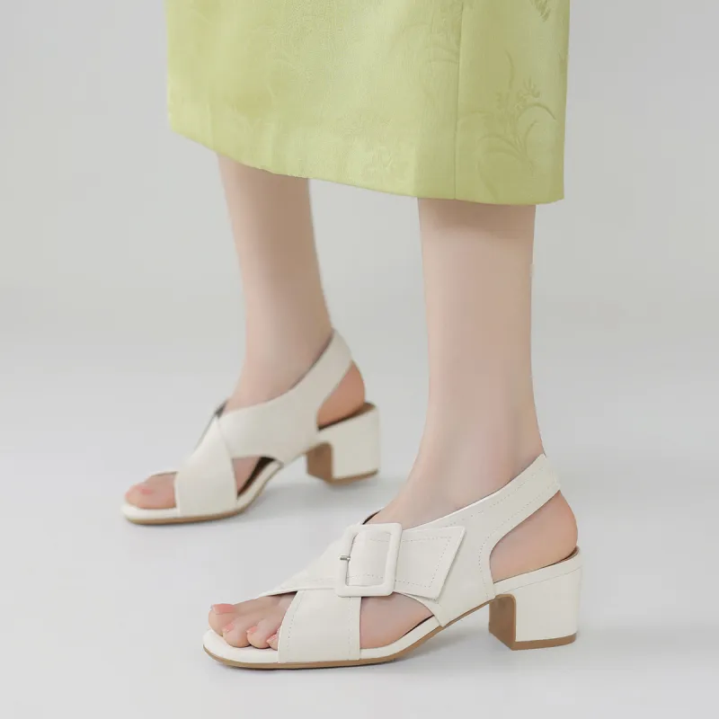 BOERDIQI Roman Sandals 4.5cm Women's-2