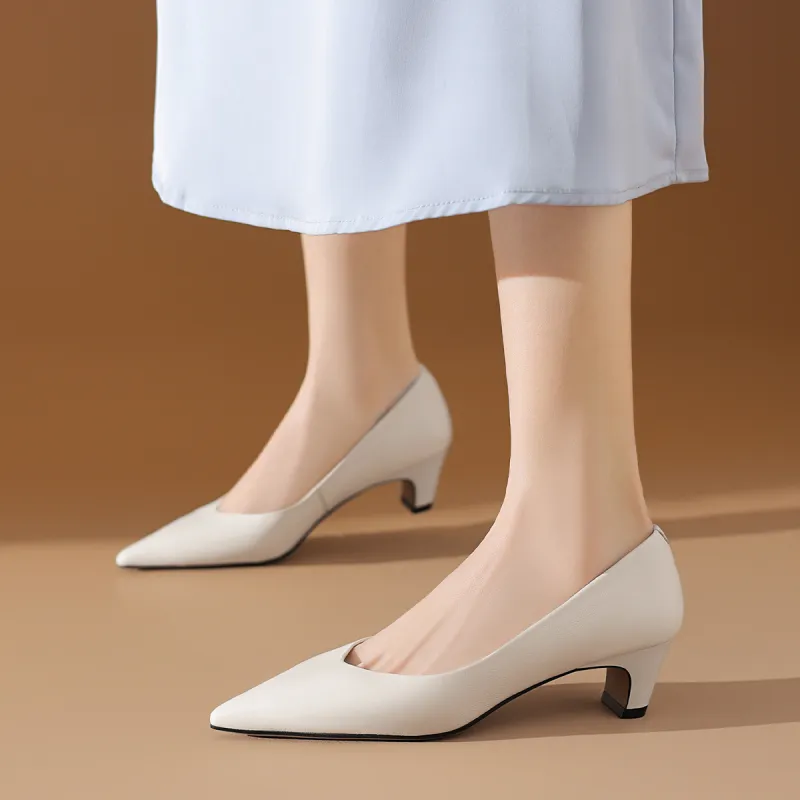BOERDIQI Chunky Heel High Heels 4.7cm Women's-11