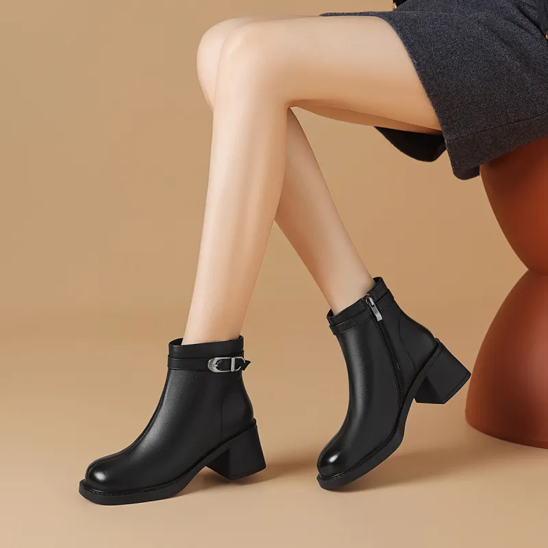 BOERDIQI Ankle Boots 5.7cm Women's-5