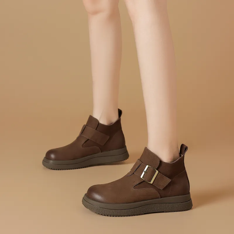 BOERDIQI Ankle Boots 3.3cm Women's-12