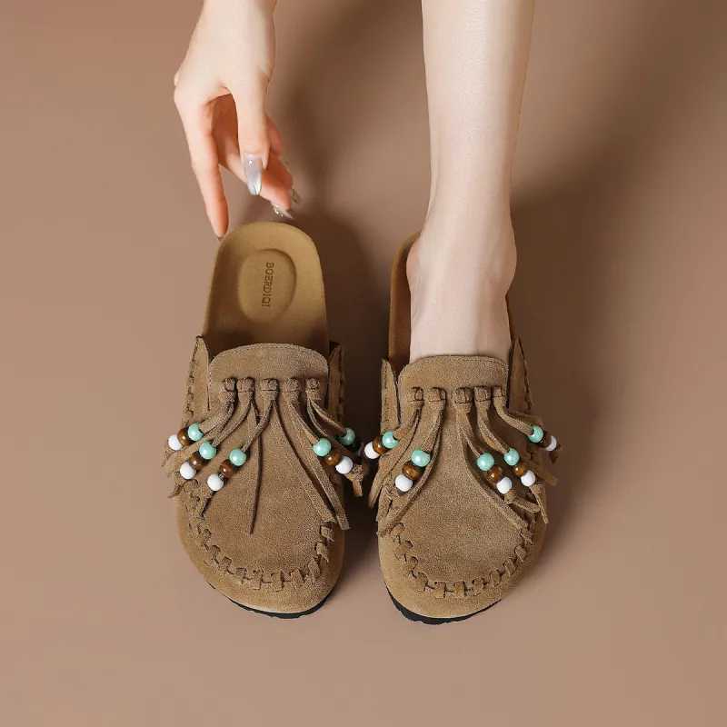 BOERDIQI Closed Toe Slippers Women's-12