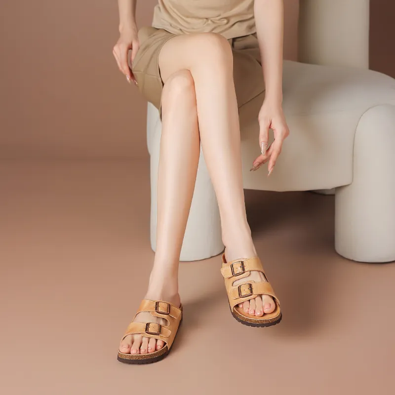 BOERDIQI Abrasion Resistant Slide Slippers Women's-9