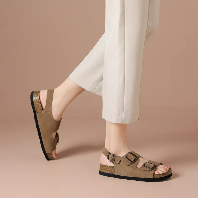 BOERDIQI Boken Shoes Beach Sandals Women's-13