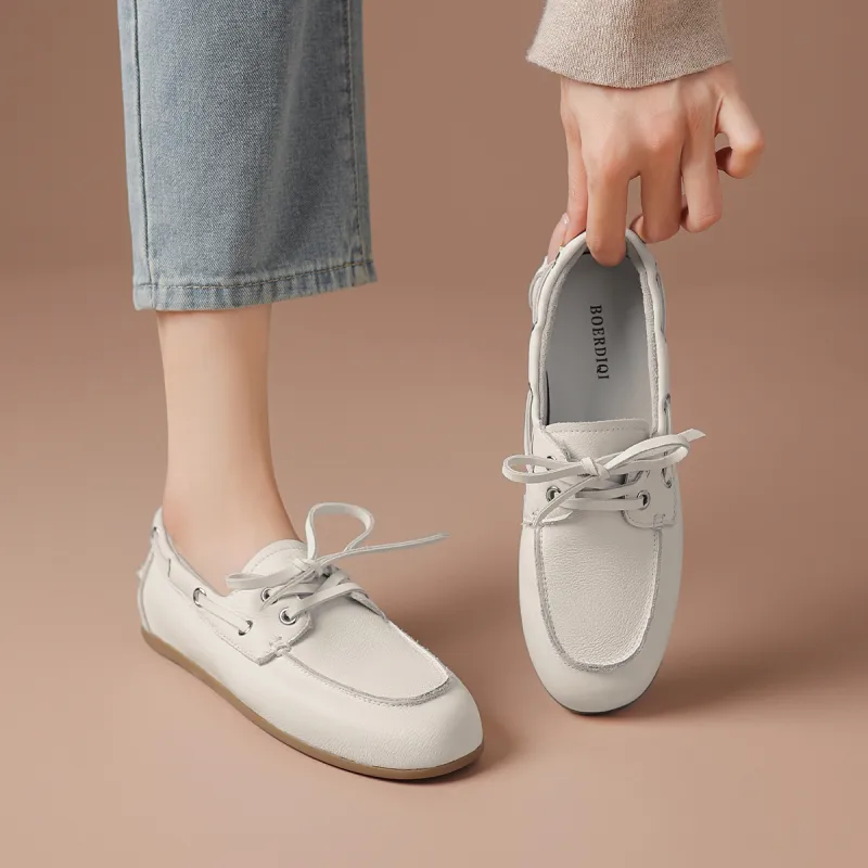 BOERDIQI Loafers Women's Ecru-6