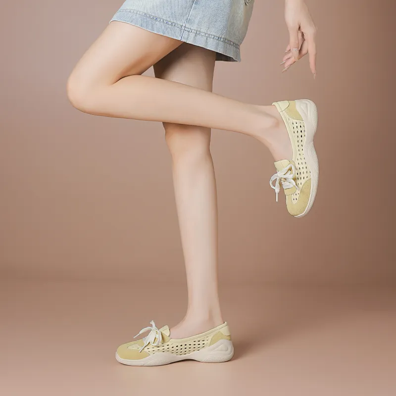 BOERDIQI Breathable And Lightweight Low Top Casual Shoes Women's-11