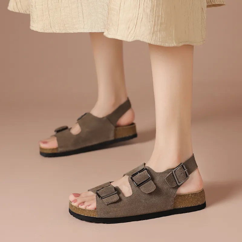 BOERDIQI Boken Shoes Beach Sandals Women's-3