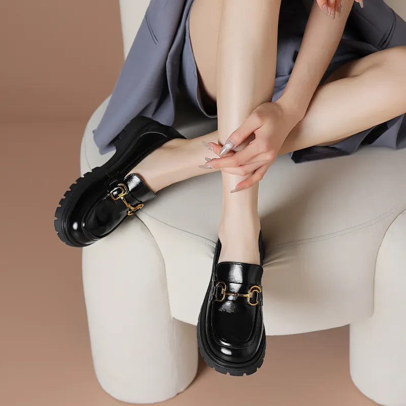 BOERDIQI Loafers Women's Black/Ecru-2