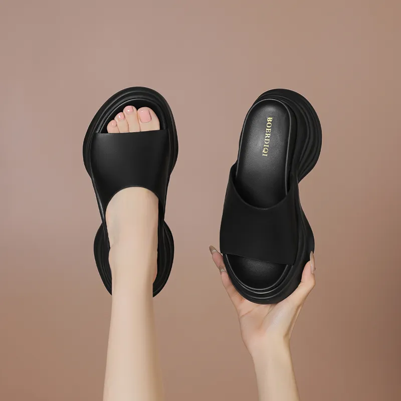 BOERDIQI Abrasion Resistant Slide Slippers Women's-14
