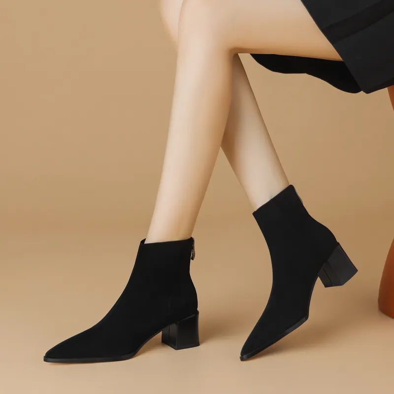 BOERDIQI Ankle Boots 5cm Women's-2