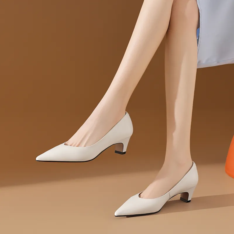 BOERDIQI Chunky Heel High Heels 4.7cm Women's-9