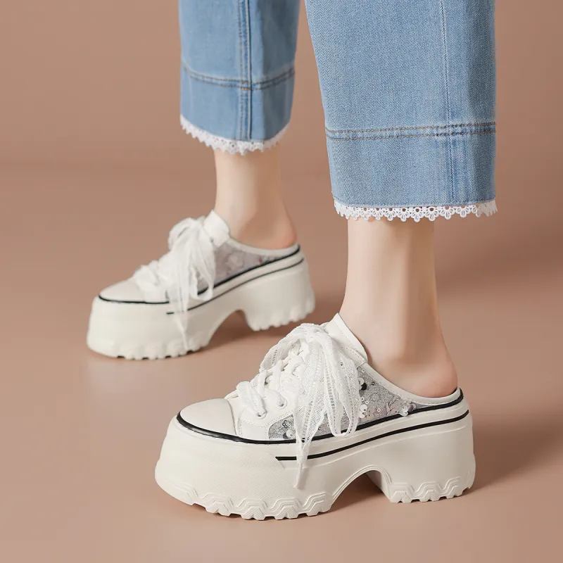 BOERDIQI Closed Toe Slippers Women's-5