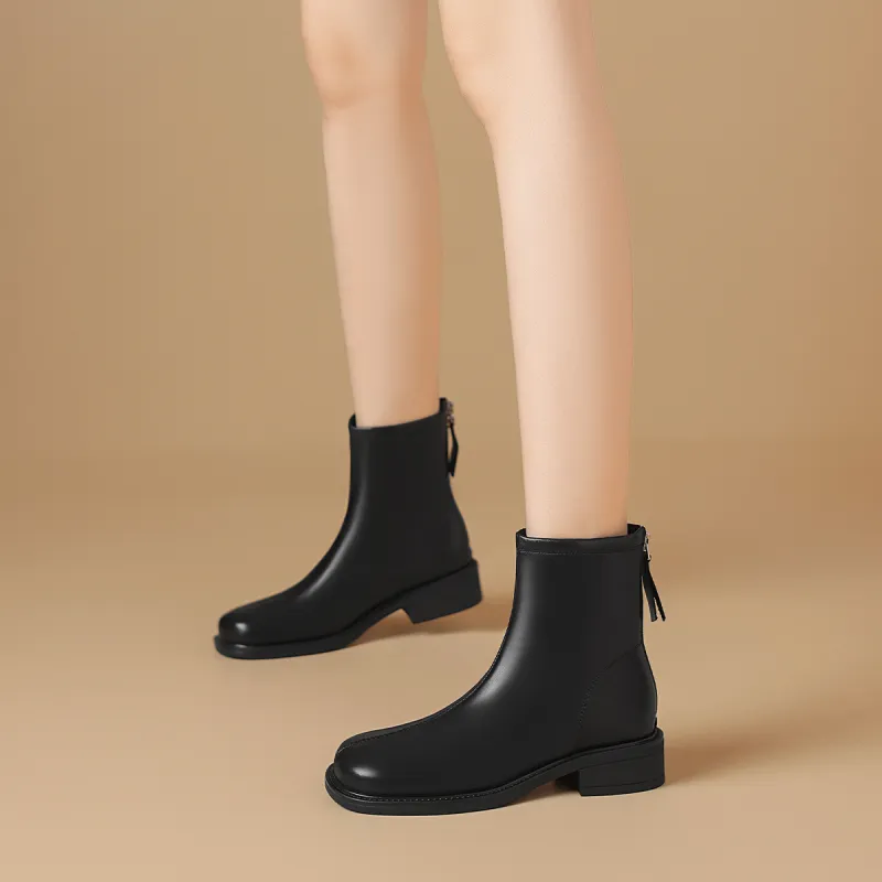 BOERDIQI Ankle Boots 3.3cm Women's-5