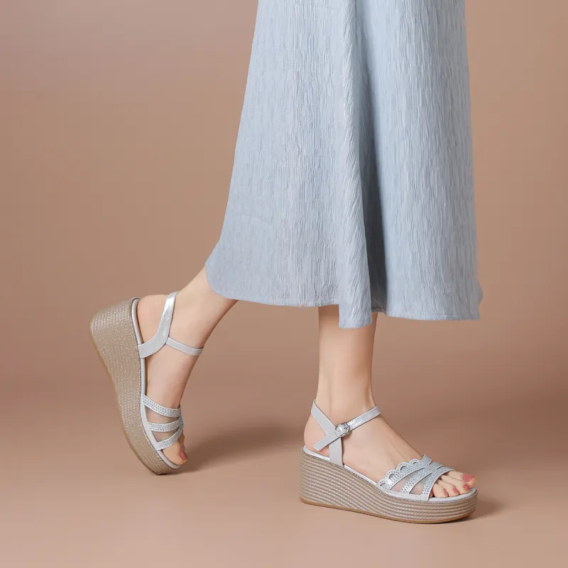 BOERDIQI Strap Sandals 6cm Women's-11
