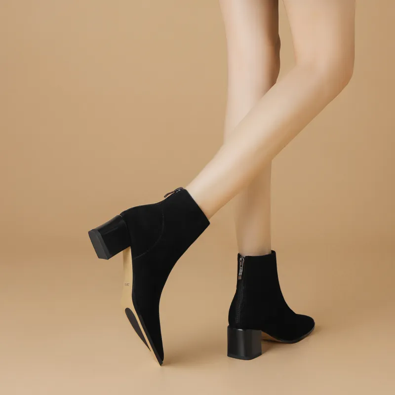 BOERDIQI Ankle Boots 5cm Women's-3