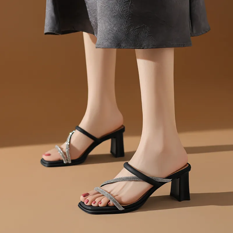 BOERDIQI Abrasion Resistant Slide Slippers Women's-3