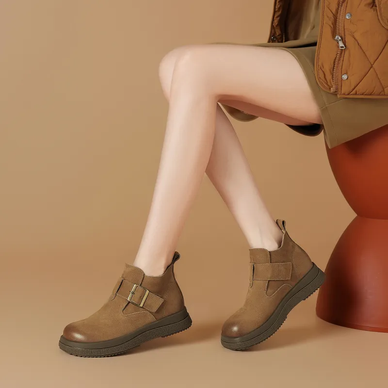 BOERDIQI Ankle Boots 3.3cm Women's-2