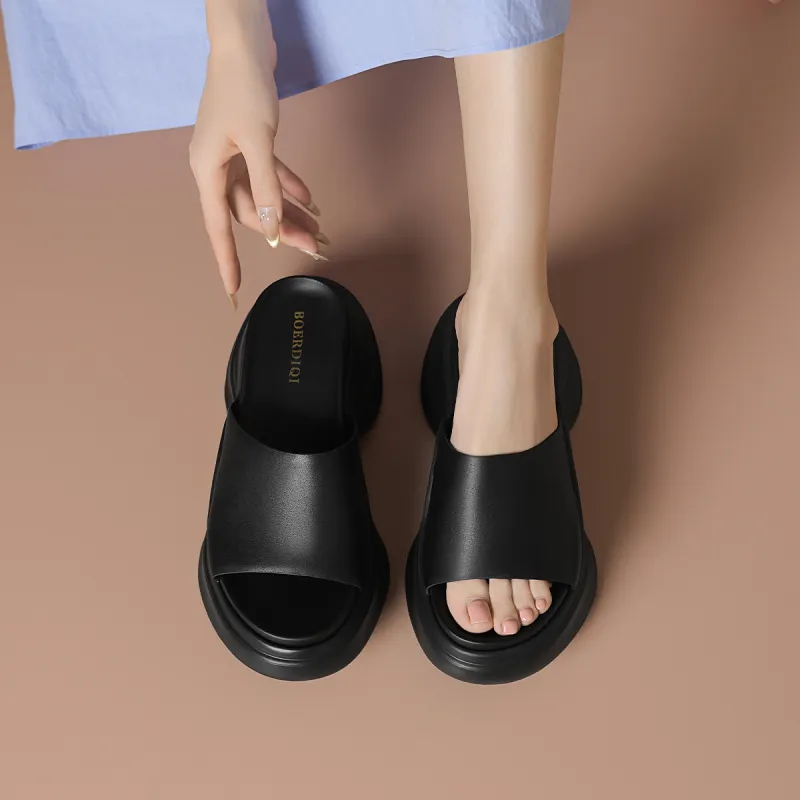 BOERDIQI Abrasion Resistant Slide Slippers Women's-12