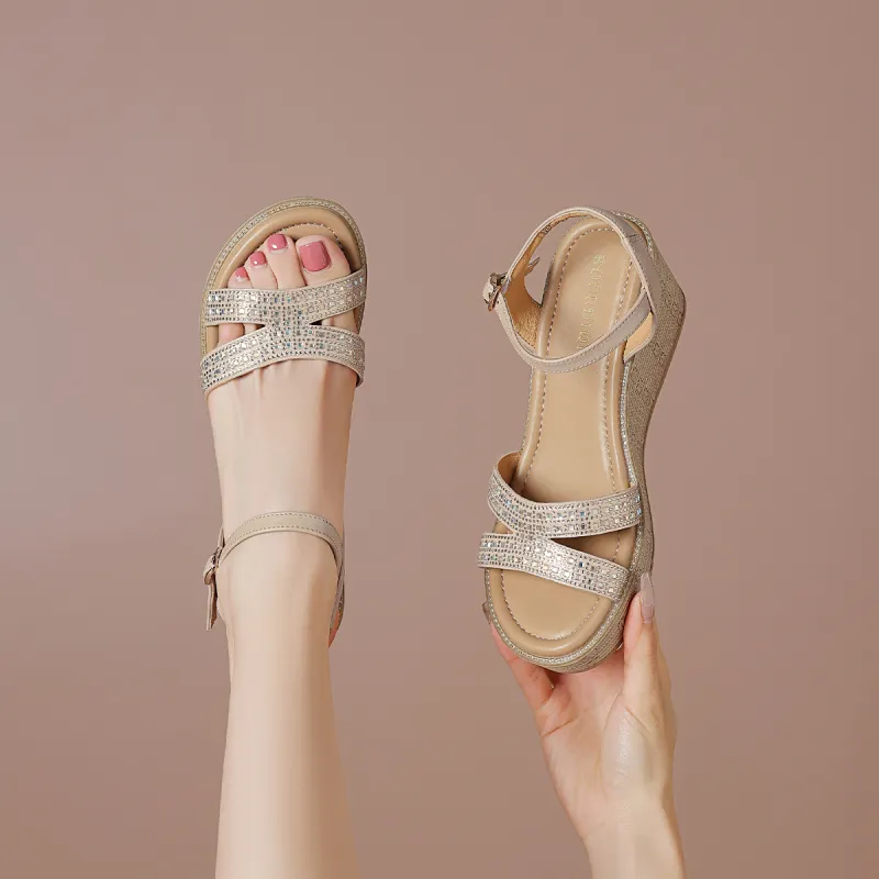 BOERDIQI One Strap Sandals 7.5cm Women's-4
