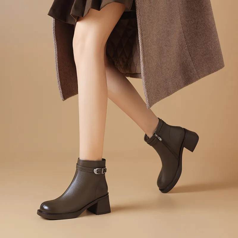 BOERDIQI Ankle Boots 5.7cm Women's-11