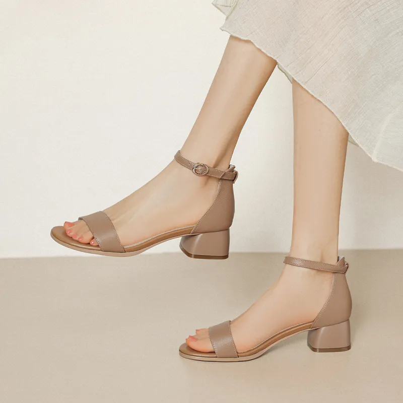 BOERDIQI One Strap Sandals Women's-2