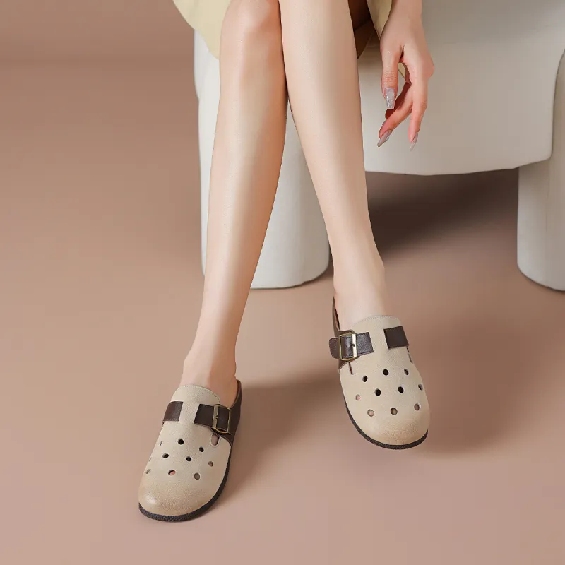BOERDIQI Wrap toe Slippers Women's-11