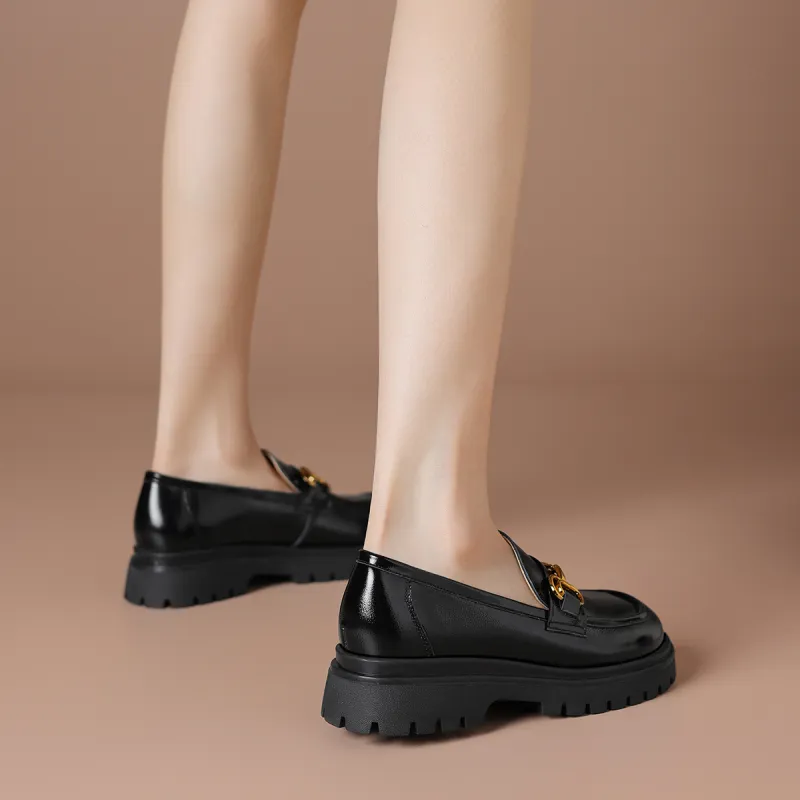 BOERDIQI Loafers Women's Black/Ecru-6