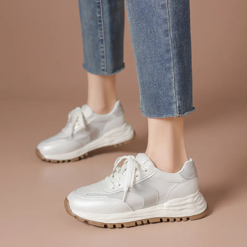 BOERDIQI German Army Trainers Breathable And Lightweight Casual Shoes Women's-2