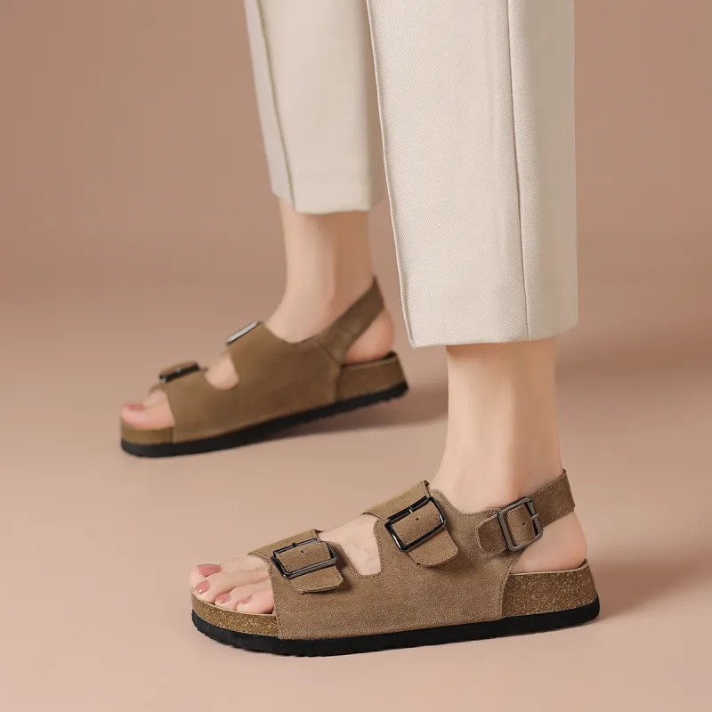 BOERDIQI Boken Shoes Beach Sandals Women's-10