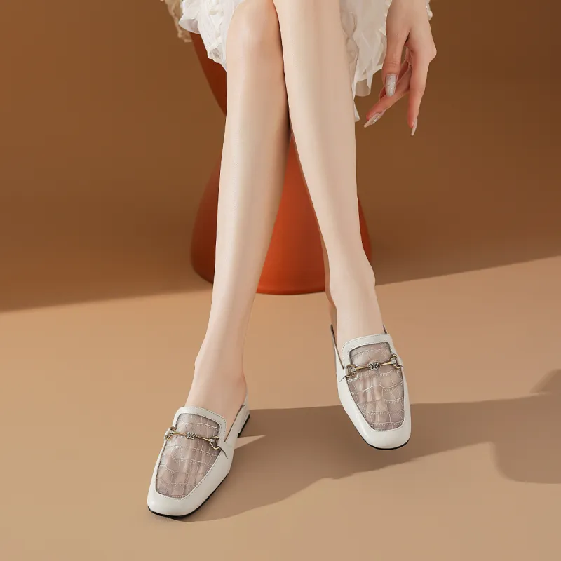 BOERDIQI Closed Toe Slippers Women's-11