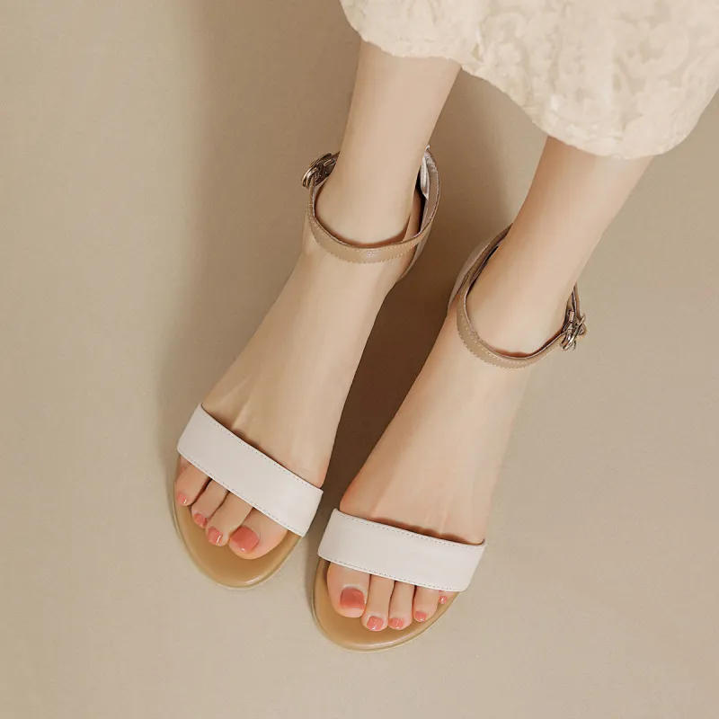BOERDIQI One Strap Sandals Women's-12