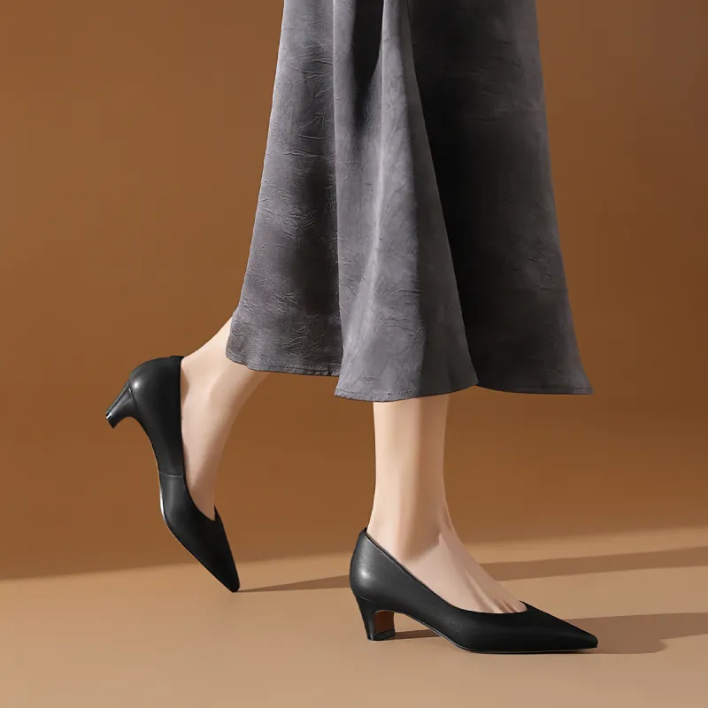 BOERDIQI Chunky Heel High Heels 4.7cm Women's-6