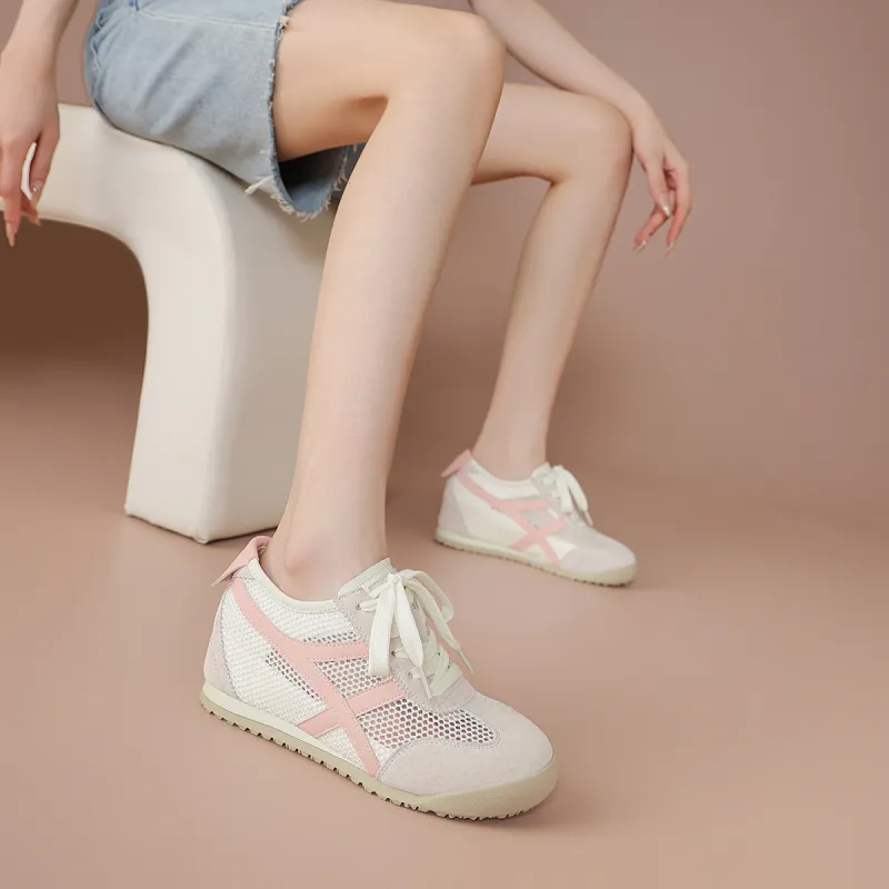 BOERDIQI Breathable And Lightweight Mid Top Casual Shoes Women's-11