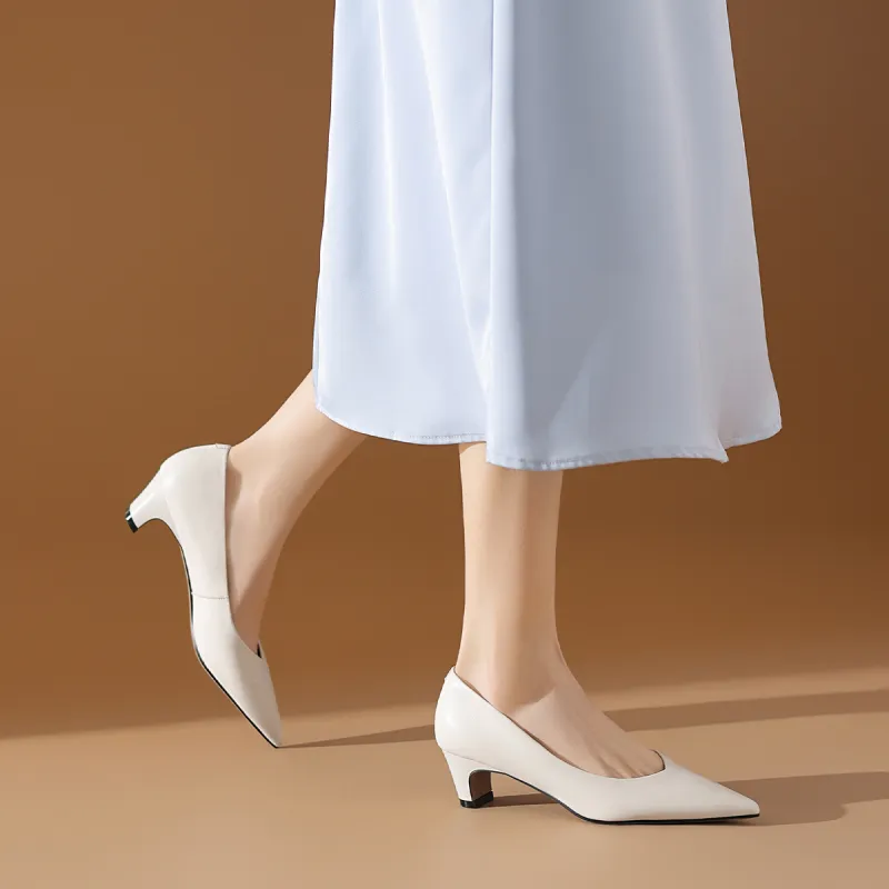BOERDIQI Chunky Heel High Heels 4.7cm Women's-14