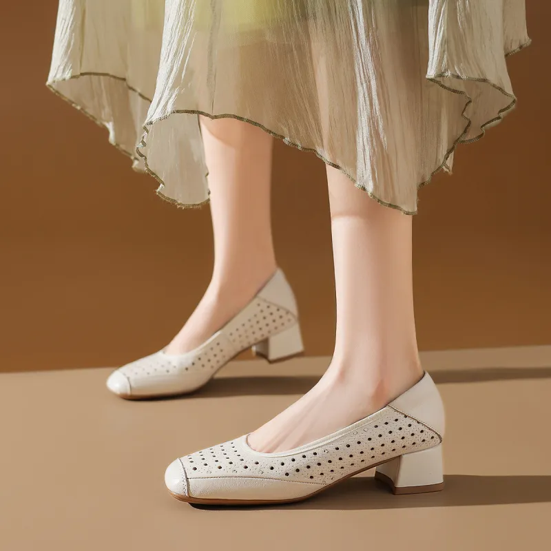 BOERDIQI Casual Single Shoes 4cm Women's-3