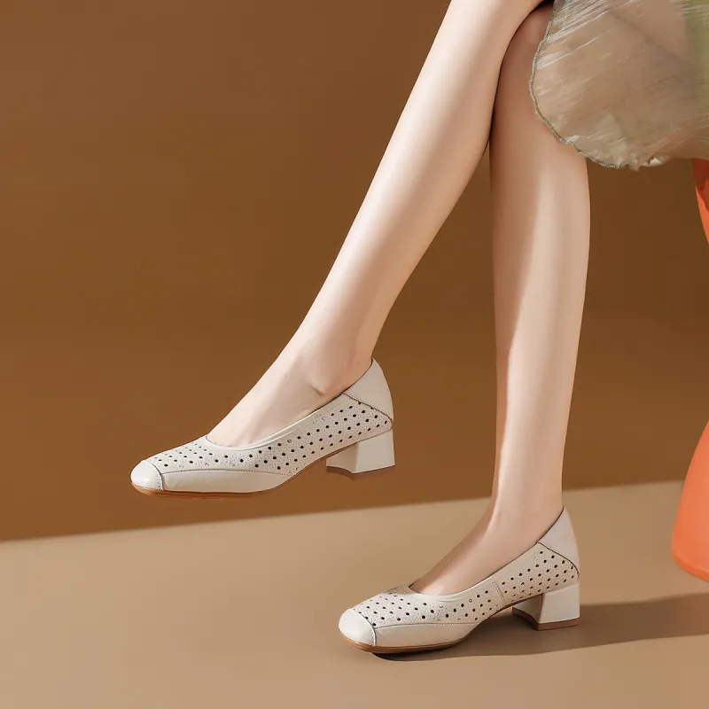 BOERDIQI Casual Single Shoes 4cm Women's-1