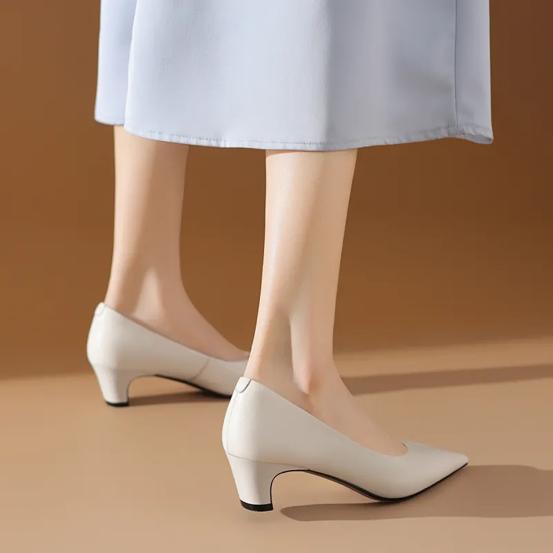 BOERDIQI Chunky Heel High Heels 4.7cm Women's-13