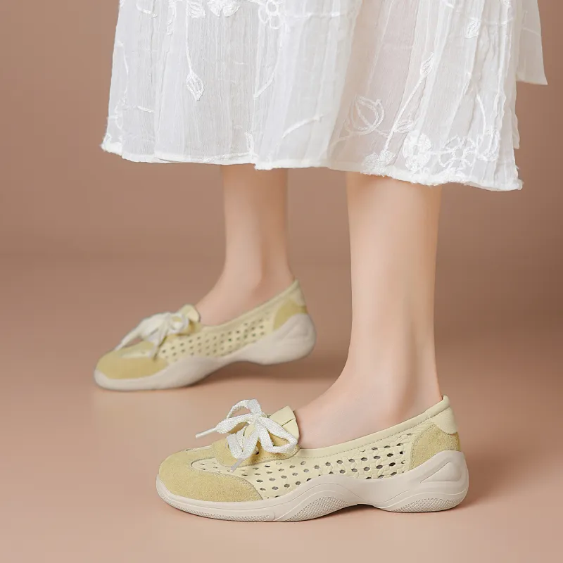BOERDIQI Breathable And Lightweight Low Top Casual Shoes Women's-9