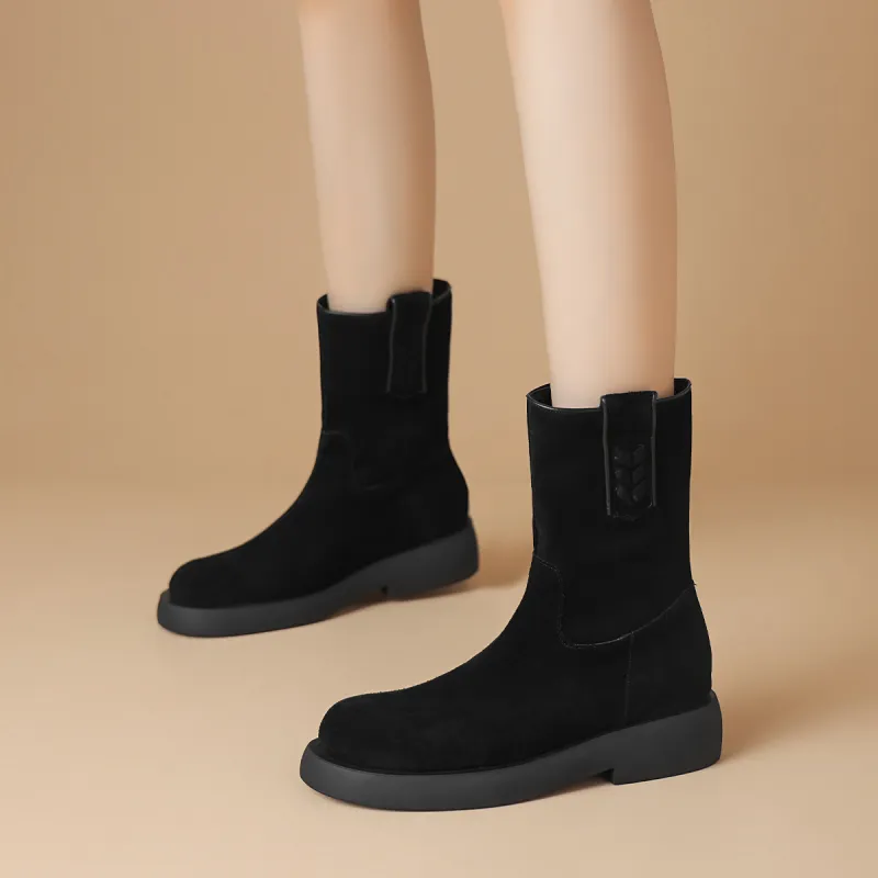 BOERDIQI Ankle Boots 4cm Women's-2